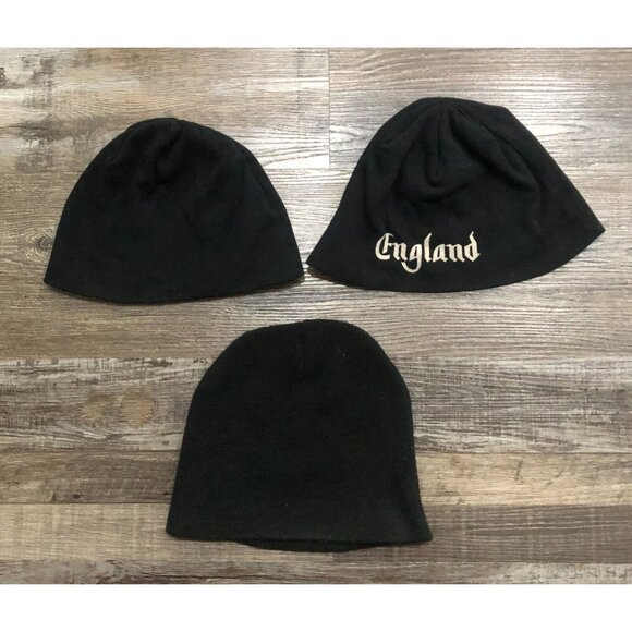 Motorhead Black Beanie Skull Sock Hat Lot of 3 Heavy Metal Music - Picture 5 of 5